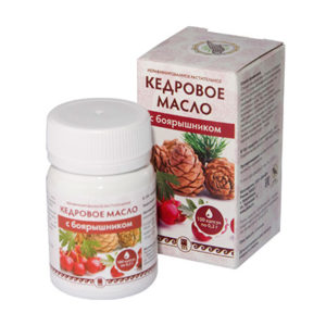 Масло кедровое с боярышником