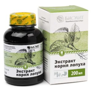 Экстракт корня лопуха